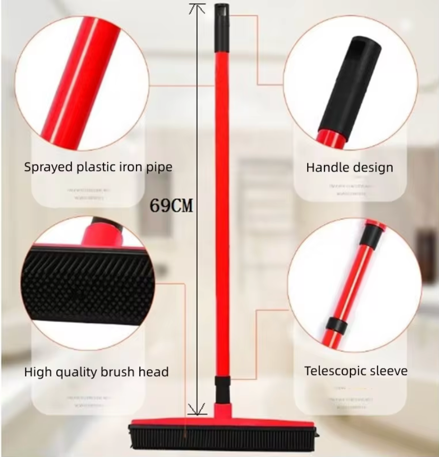 Pet Hair Remover Broom